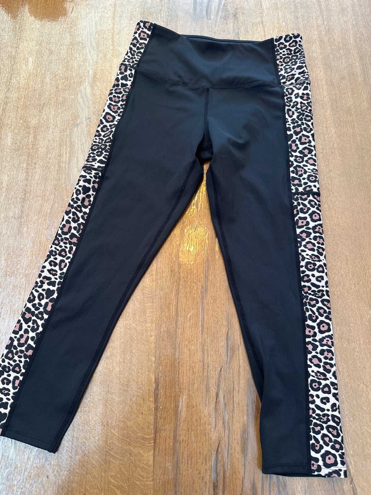 HKMK Legging met luipaardprint - Maat S, Legging, Maat 36/38 (S), Zwart, Ophalen of Verzenden