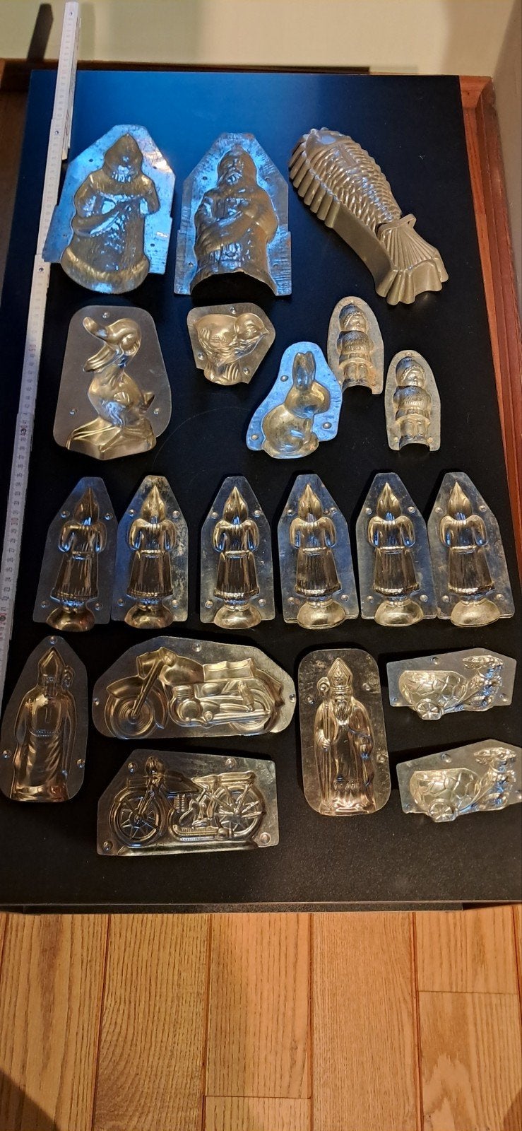 chocolade vormen, halfjes, Antiek en Kunst, Curiosa en Brocante, Ophalen of Verzenden