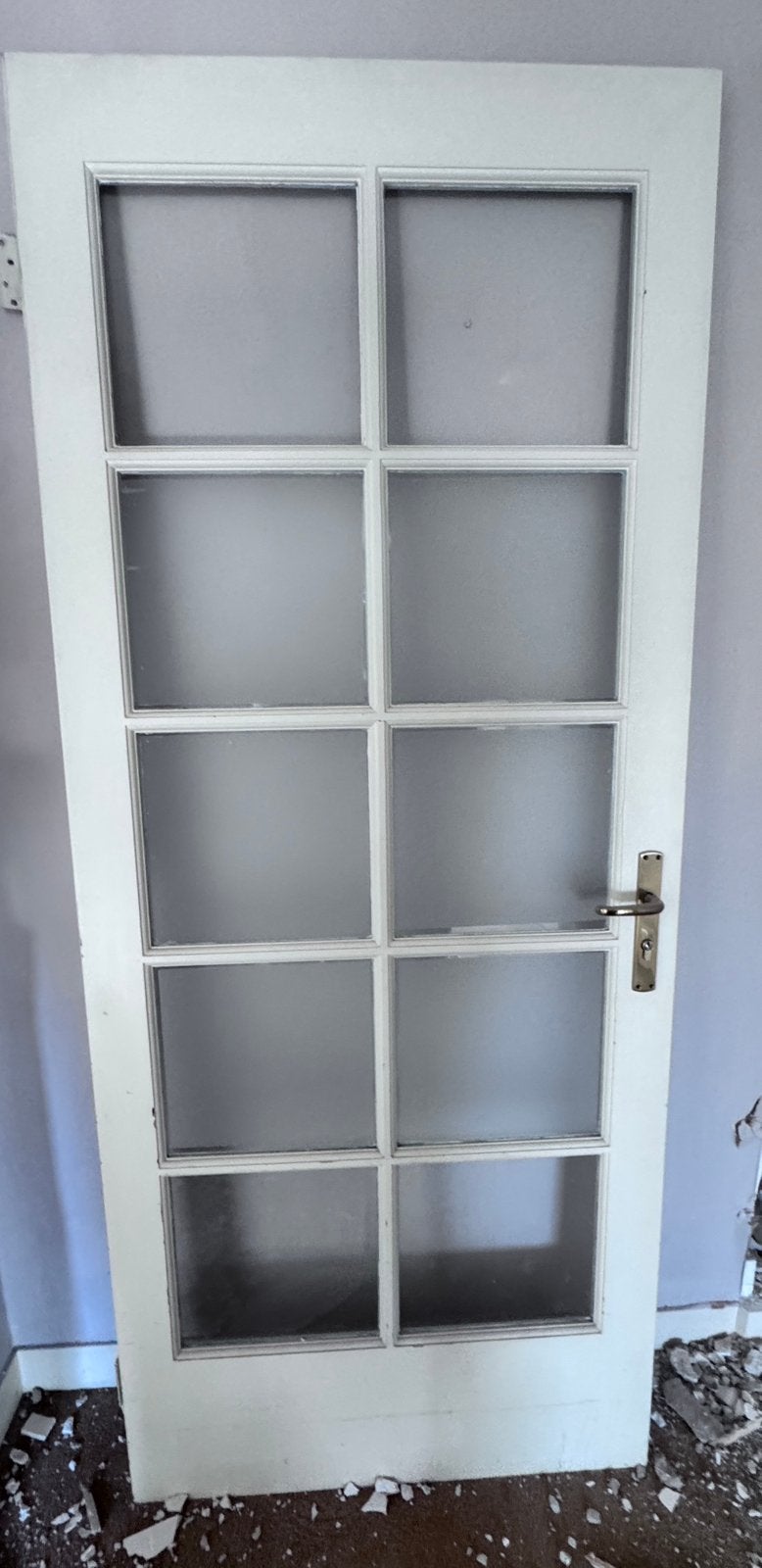 Deur, Ophalen, Binnendeur, 200 tot 215 cm, Glas