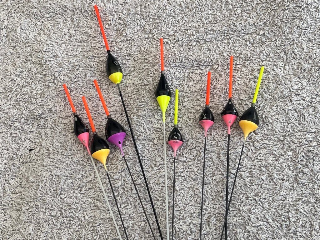 adv 273 / NIEUW mixset 9 commercial dobbers CF, Watersport en Boten, Hengelsport | Witvissen, Ophalen of Verzenden, Nieuw, Dobber of Lood