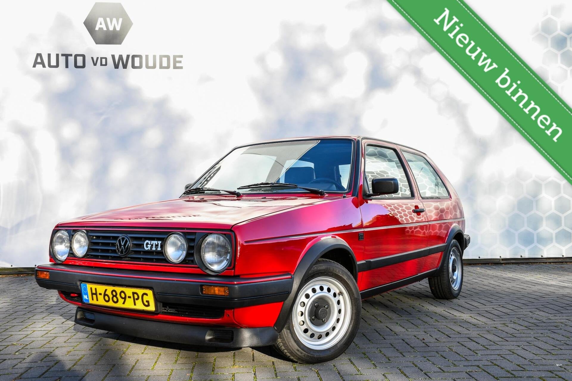 Volkswagen Golf 1.8 GTI Inj. 1988 Nieuwstaat! 107 PK, Auto's, Voorwielaandrijving, 461 kg, Gebruikt, 4 cilinders