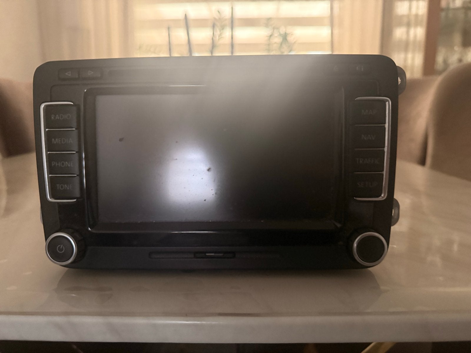 Originele VW RNS 510 Navigatie / Radio (1T0035680C), Ophalen of Verzenden, Gebruikt