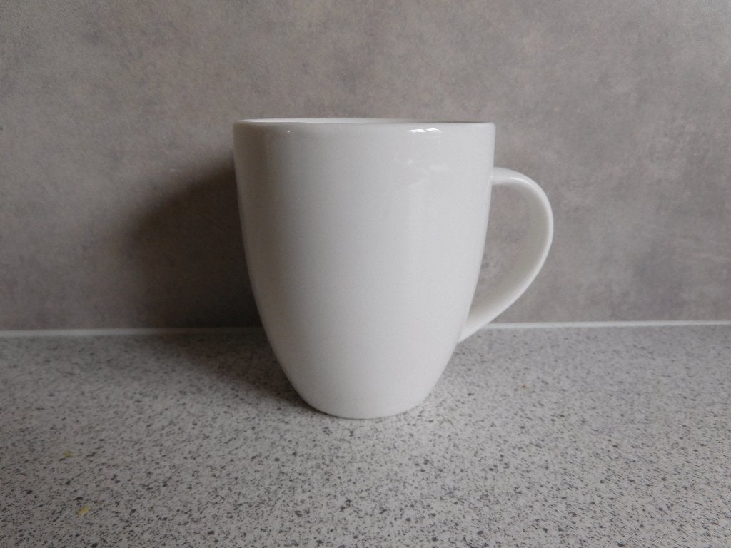 Mok 300 ml. Basis Wit VT Wonen, Overige merken, Ophalen of Verzenden, Zo goed als nieuw, Overige stijlen