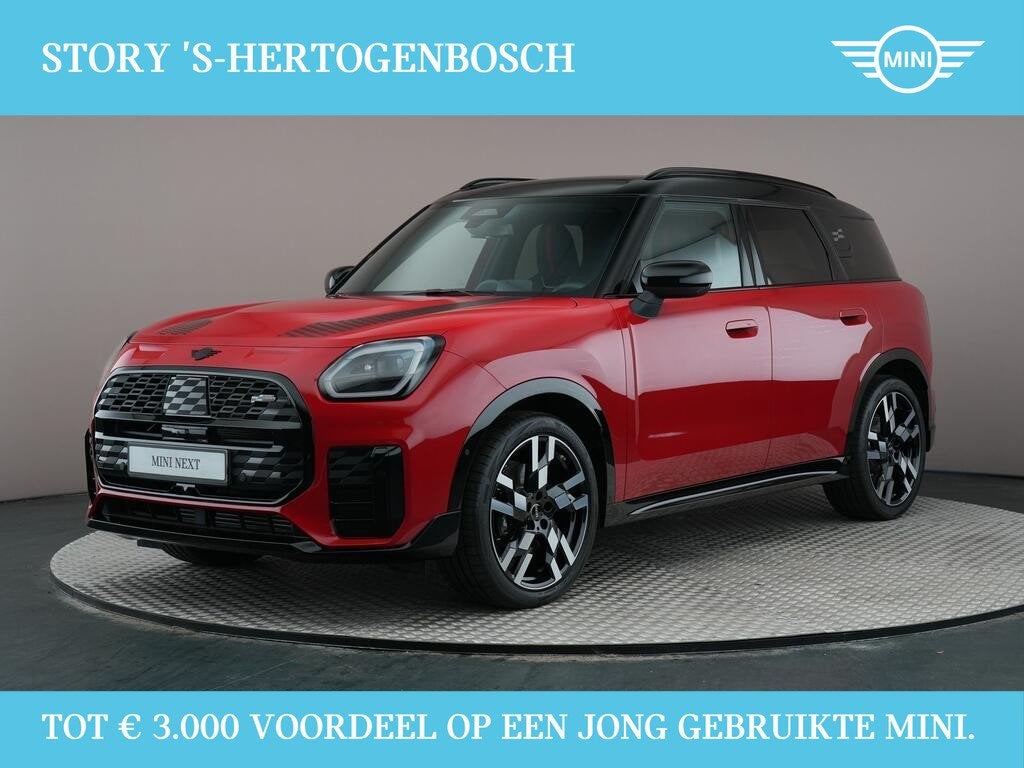 MINI Countryman C Automaat / JCW / Pakket L / JCW / Pakket L, Auto's, Dealer onderhouden, Gebruikt, Met garantie (alle), Leder en Stof