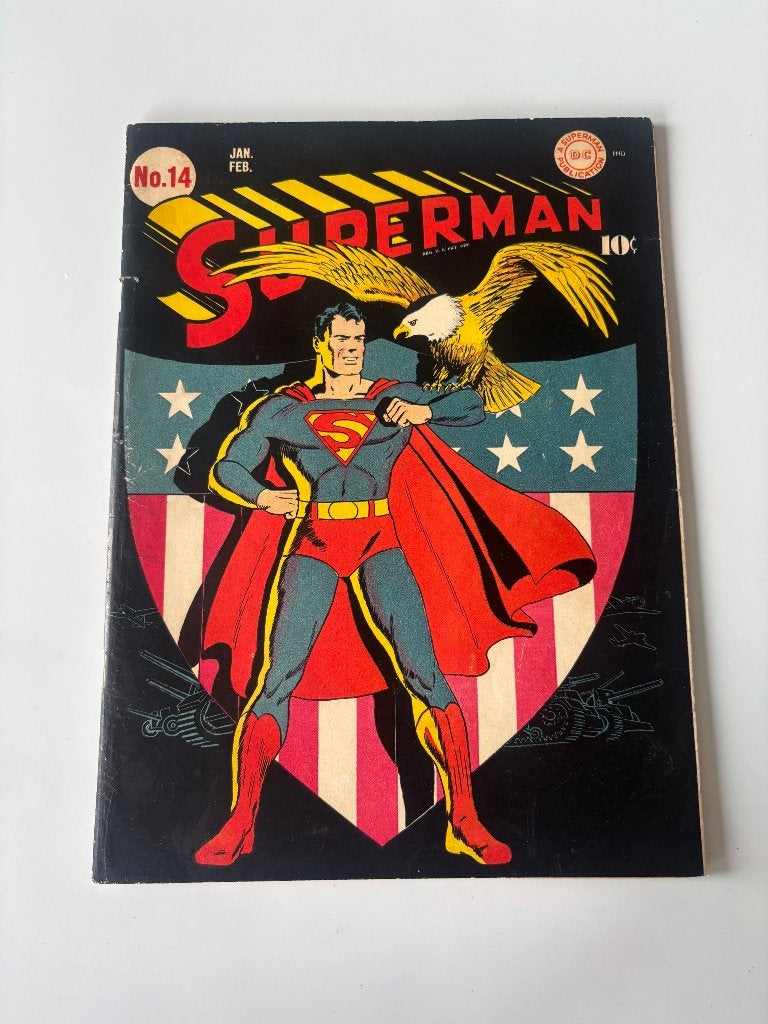 Superman 14 Golden Age te koop op Catawiki, Gelezen, Eén stripboek, Fred Ray, Ophalen of Verzenden