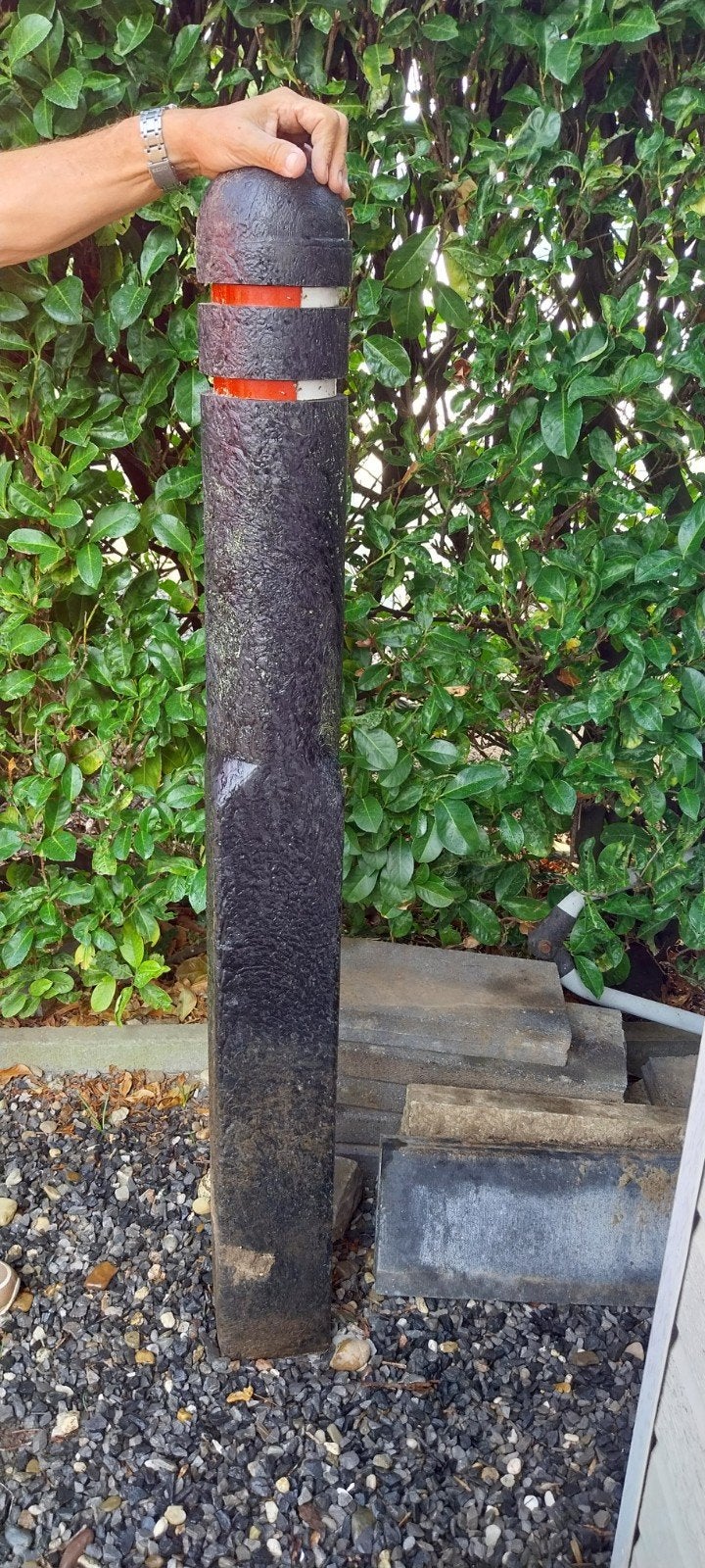hard kunstoffen parkeer paal, Ophalen, Minder dan 180 cm, Palen