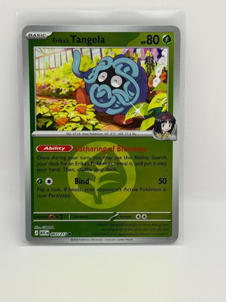 Erika's Tangela [Energy] #7 Pokemon Ascended Heroes 2, Verzenden, Zo goed als nieuw