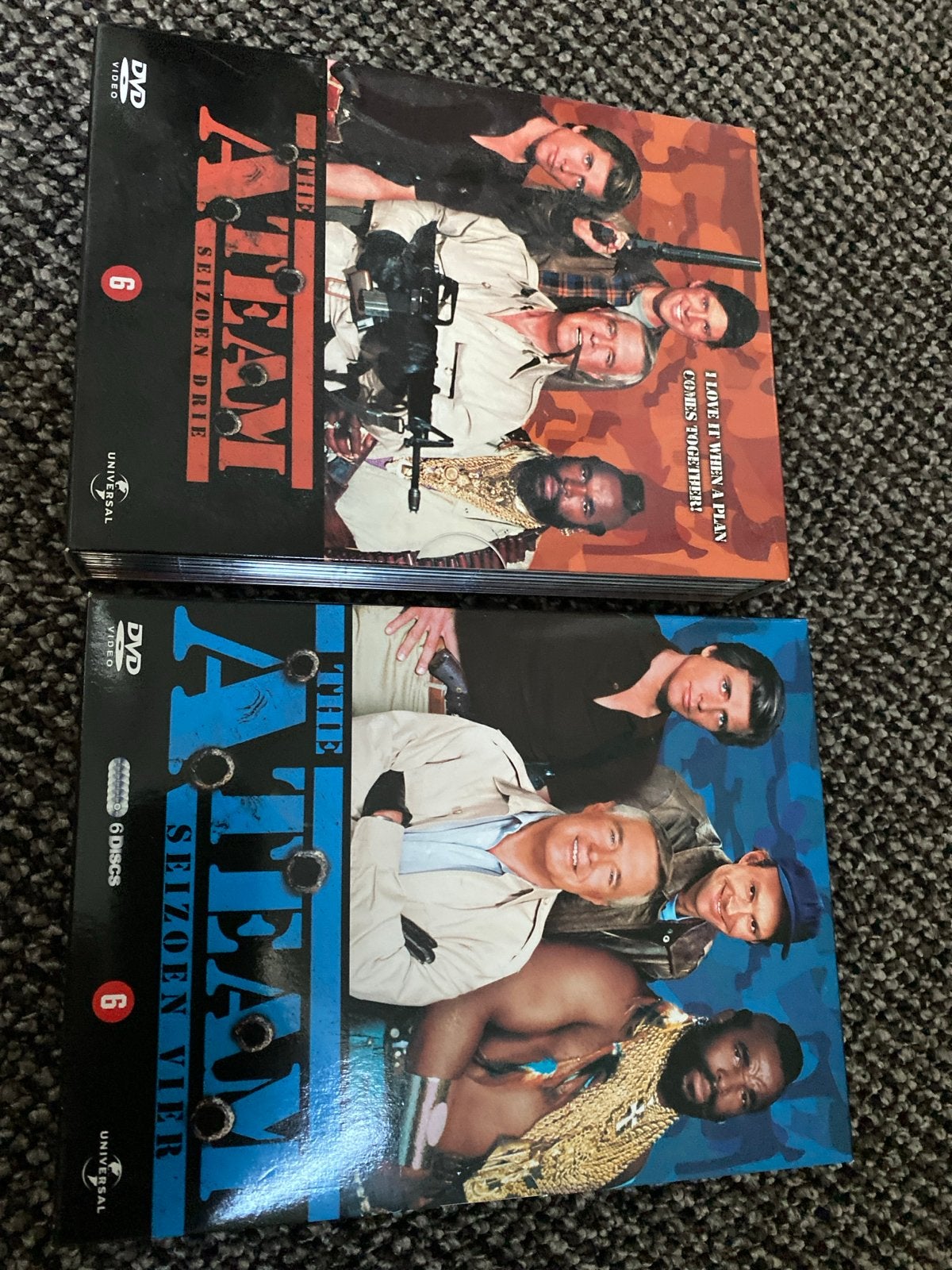 The A-Team DVD Boxset - Seizoen 3 & 4, Nederlands, Actiethriller, Ophalen of Verzenden, Vanaf 6 jaar