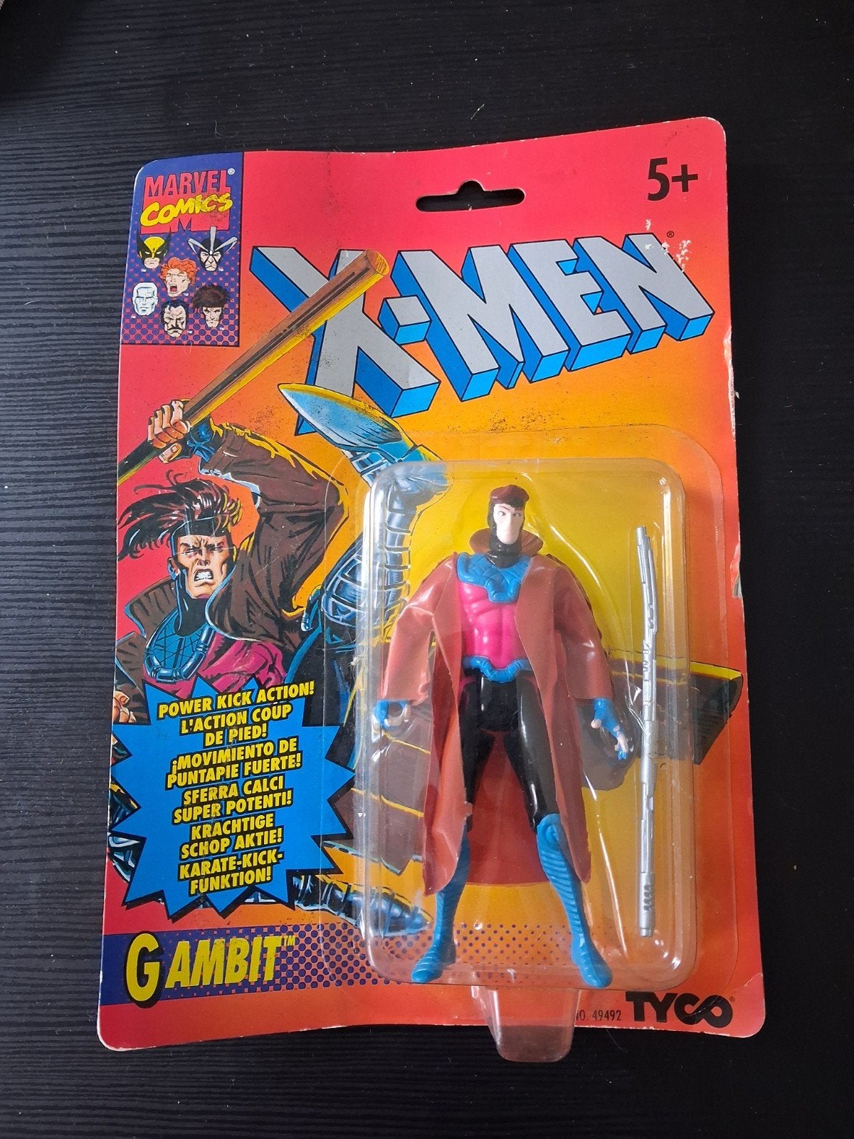 Nieuwe X-Men Gambit actiefiguur uit 1993, Ophalen of Verzenden, Nieuw
