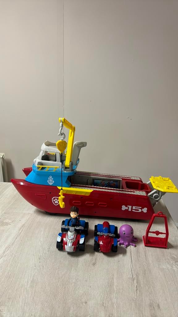 Paw patrol boot, Ophalen, Zo goed als nieuw