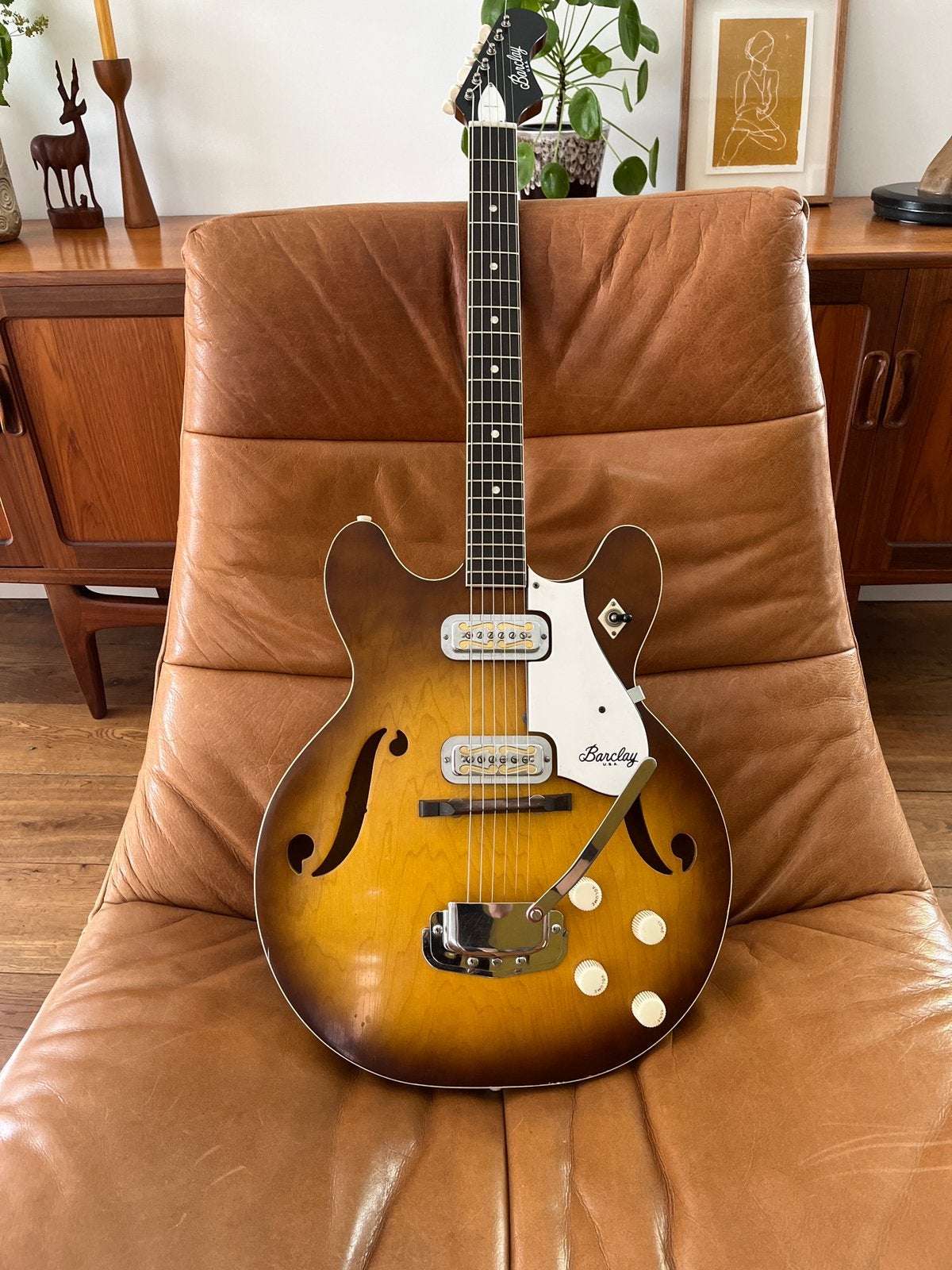 Barclay (Harmony) H74-3 1967, Ophalen, Gebruikt, Hollow body, Overige merken
