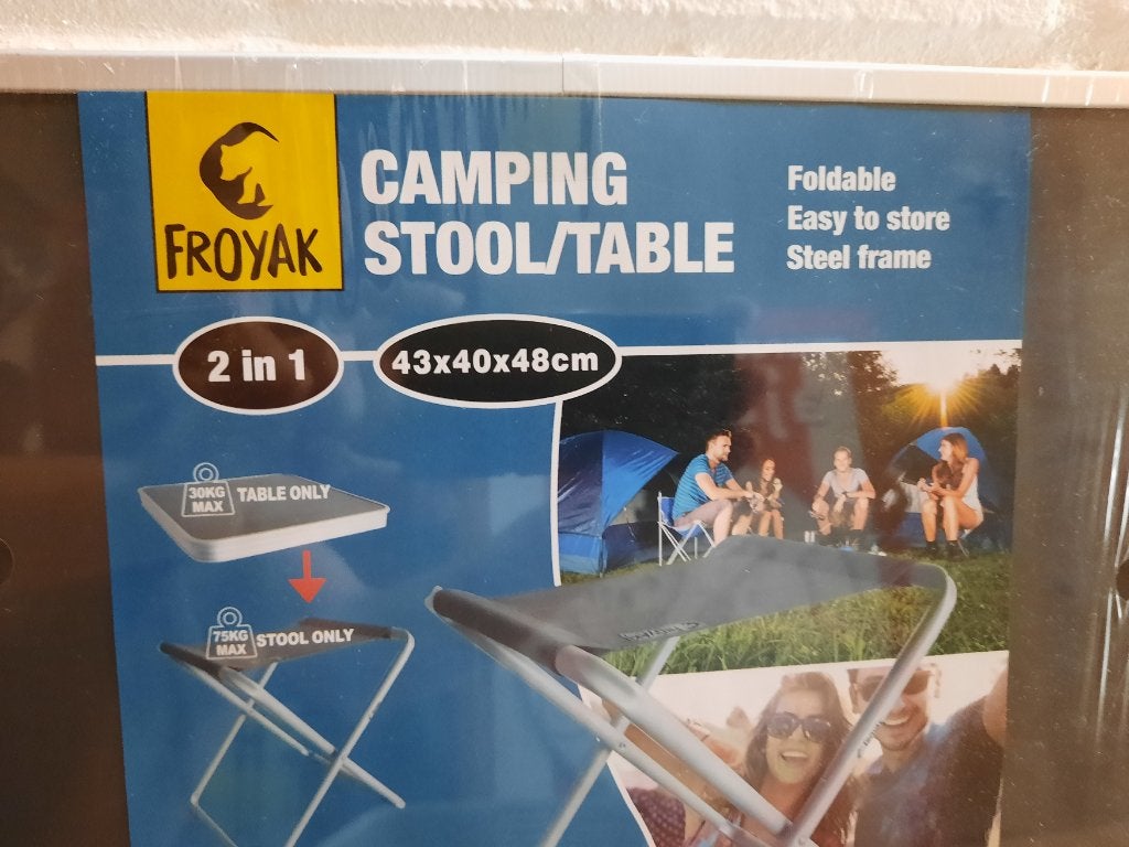 Camping stoel tafel, Ophalen of Verzenden, Nieuw, Campingstoel