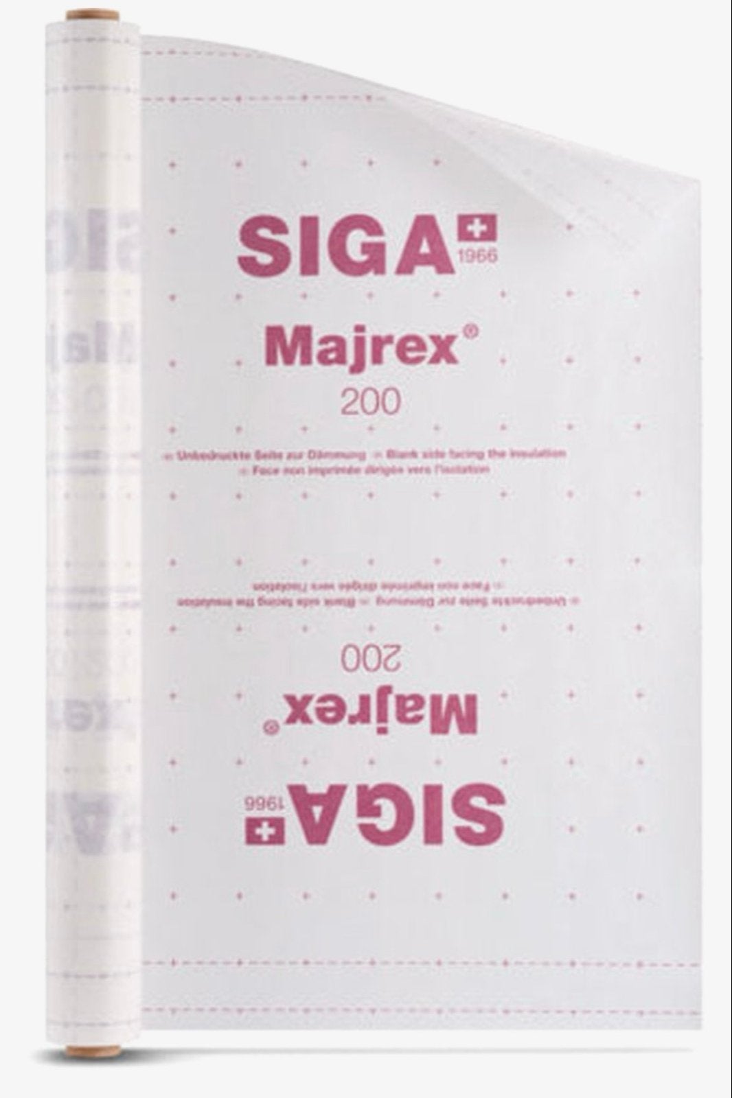 Siga Majrex 200 dampremmende folie - Volle rollen te koop, Overige materialen, Nieuw, 15 m² of meer, Muurisolatie