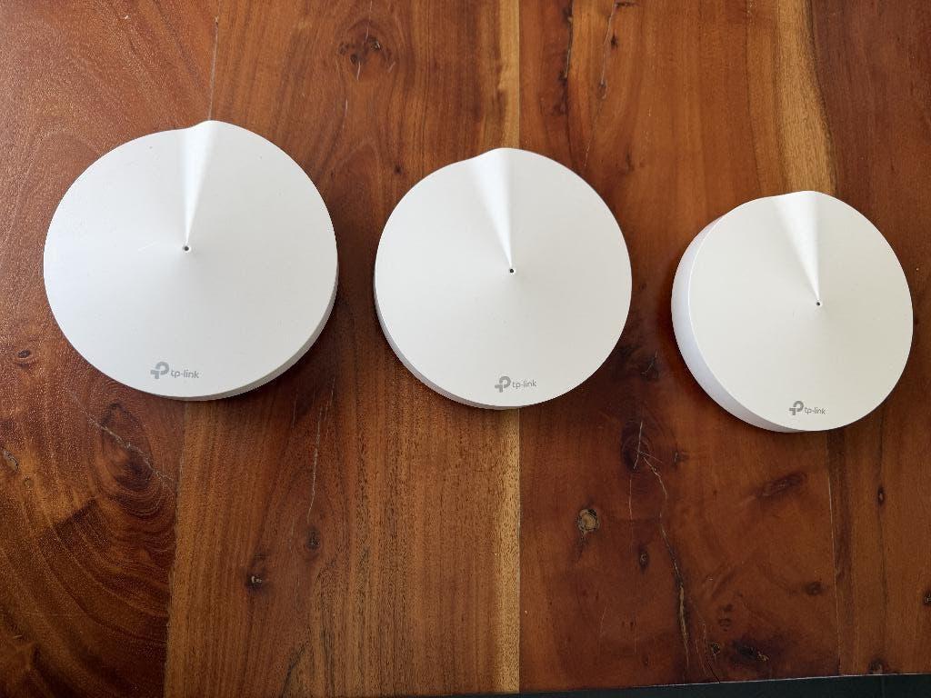 TP link Deco M9 Plus, Ophalen of Verzenden, Zo goed als nieuw, Router, TP-Link