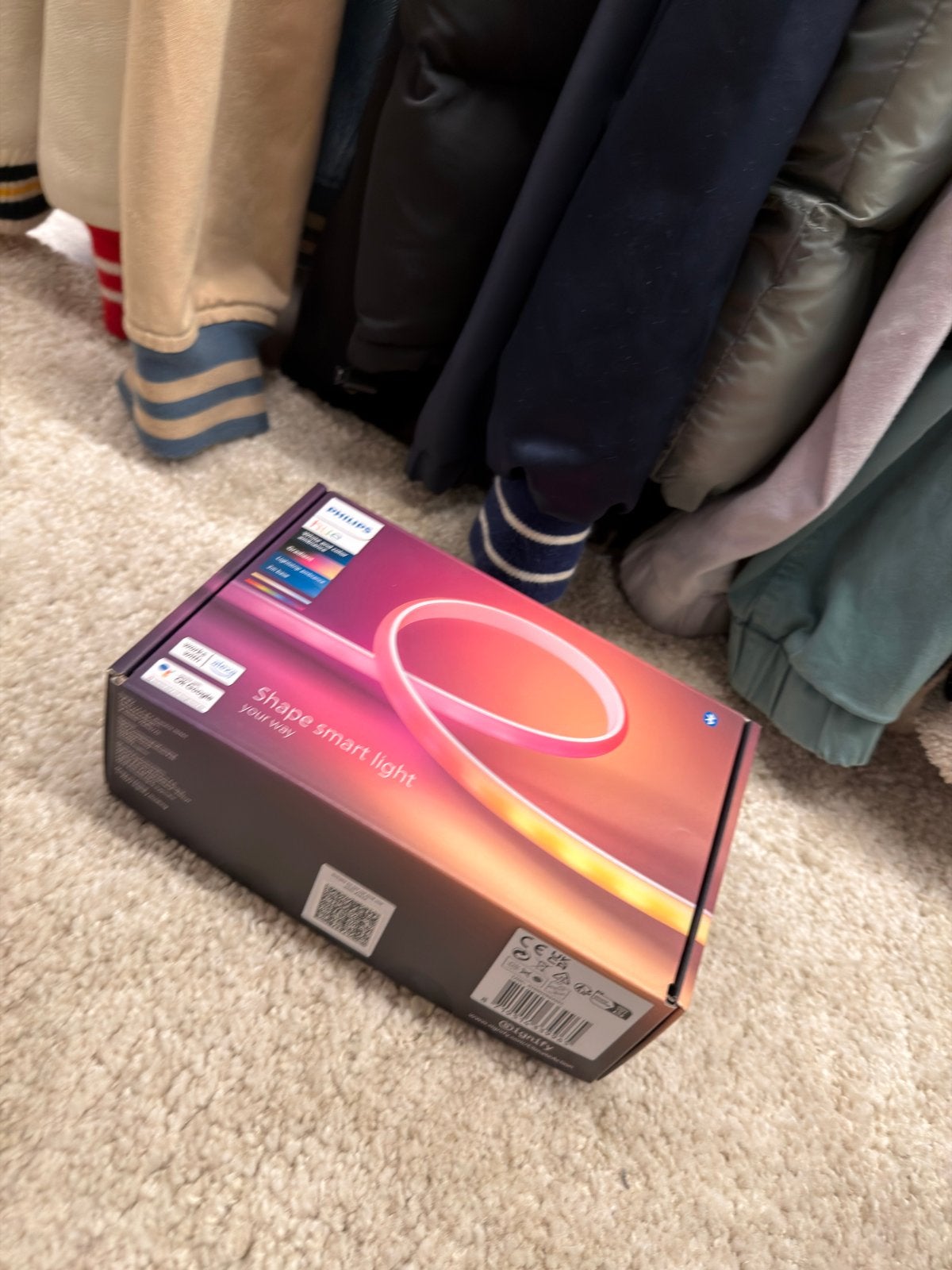 5x Philips Hue Gradient Lightstrip Ambiance + uitbreiding, Kunststof, Meerkleurig, Overige fittingen, Ophalen of Verzenden
