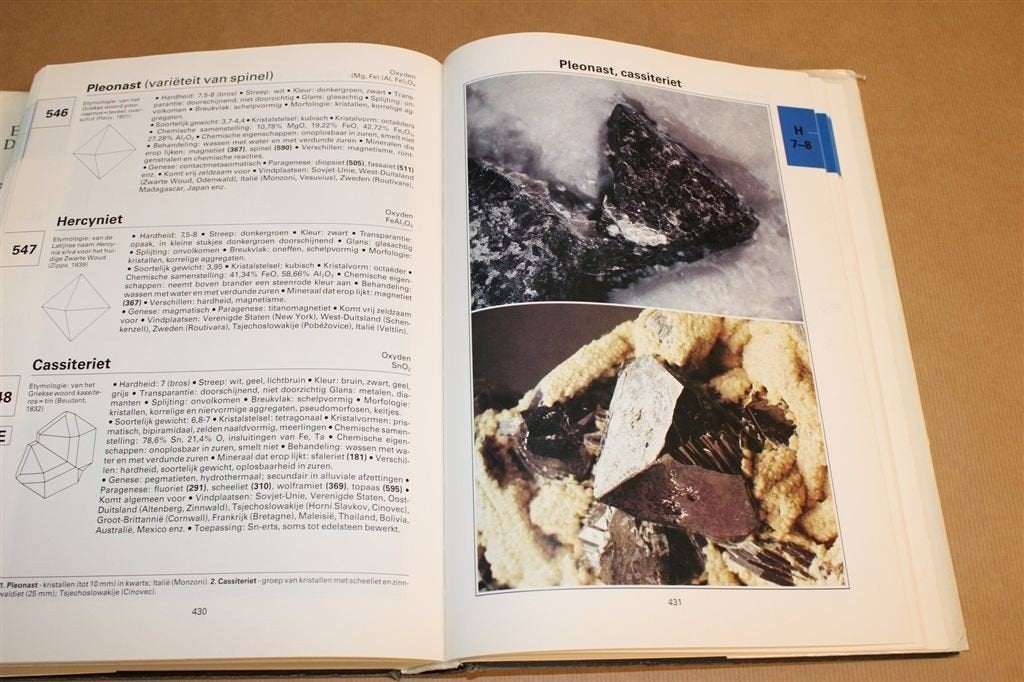 De Grote Encyclopedie Der Mineralen [1988] — Zeer Uitgebreid, Ophalen of Verzenden, Fossiel