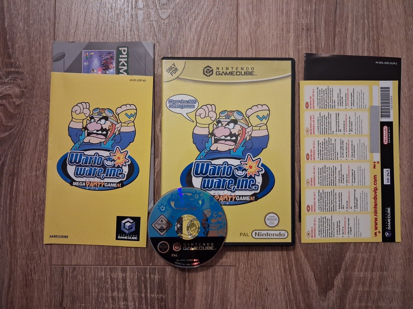 WarioWare, Inc.: Mega Party Games! Nintendo GameCube, Gebruikt, Overige genres, Eén computer, Ophalen of Verzenden