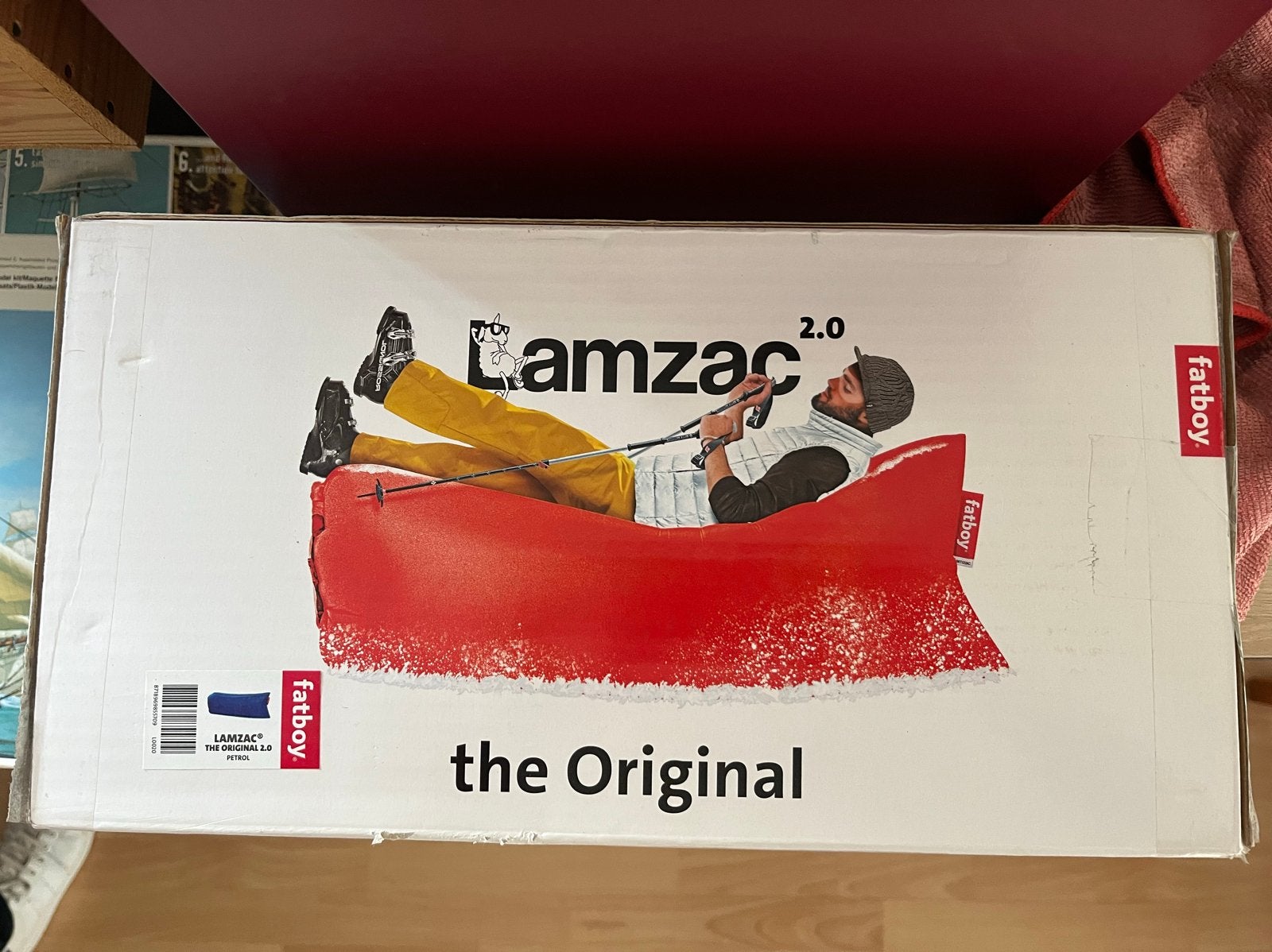 Lamzac Fatboy 2.0 nieuw in doos, Huis en Inrichting, Zitzakken, Ophalen of Verzenden, Nieuw