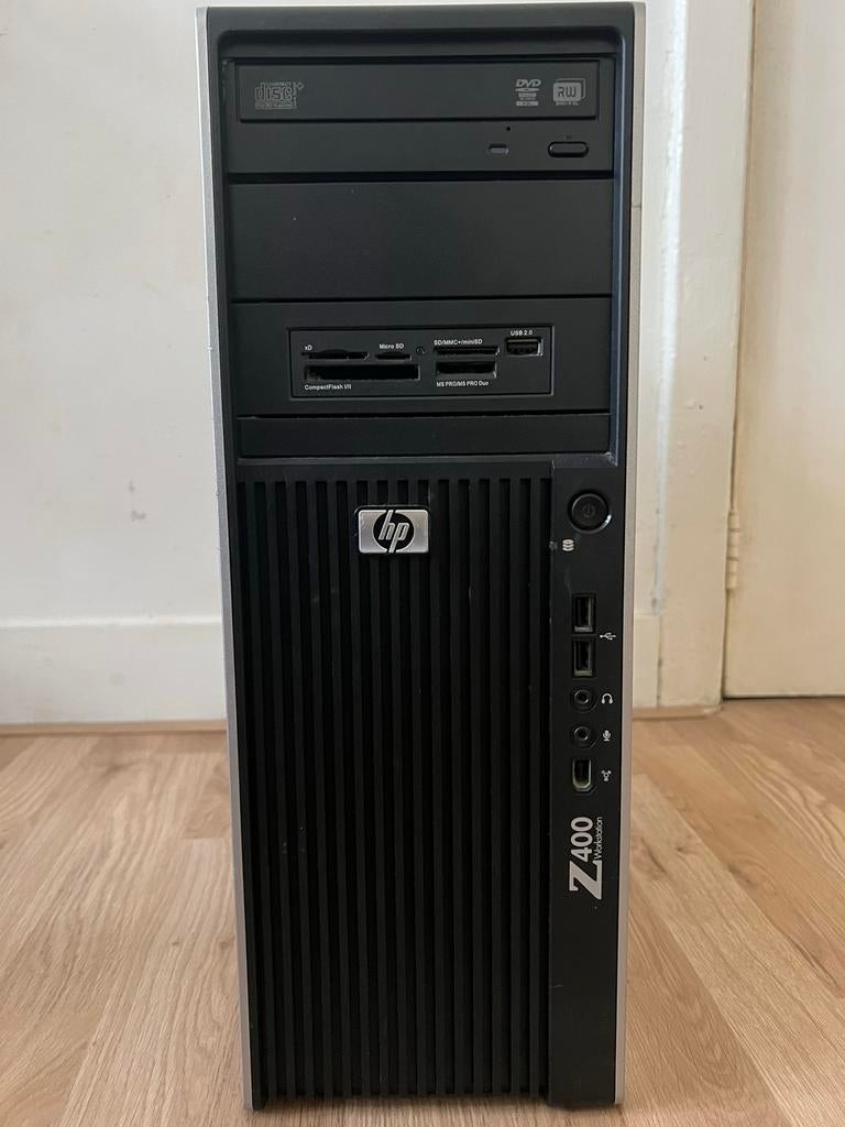 HP Z400 Workstation - Xeon W3565, GTX 750 Ti, 16GB RAM, Computers en Software, Desktop Pc's, Gebruikt, Ophalen of Verzenden, Gaming