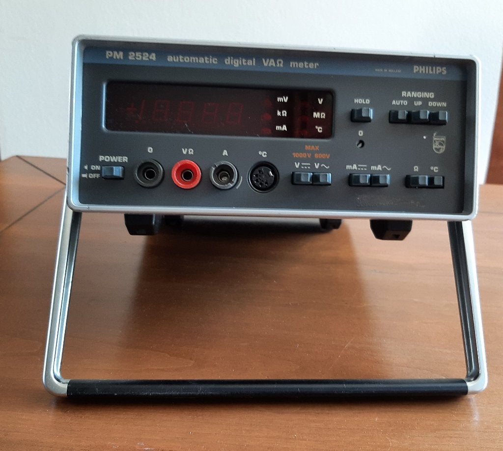Philips PM2524‏ digitale meter, Ophalen of Verzenden, Gebruikt, Multimeter
