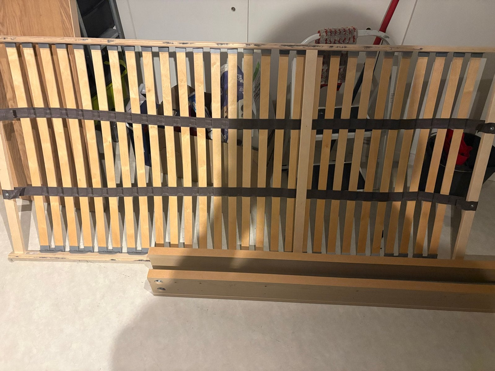 Ikea Malm bedframe 90x200cm met 2 lades, Ophalen, Gebruikt, 90 cm, Eenpersoons