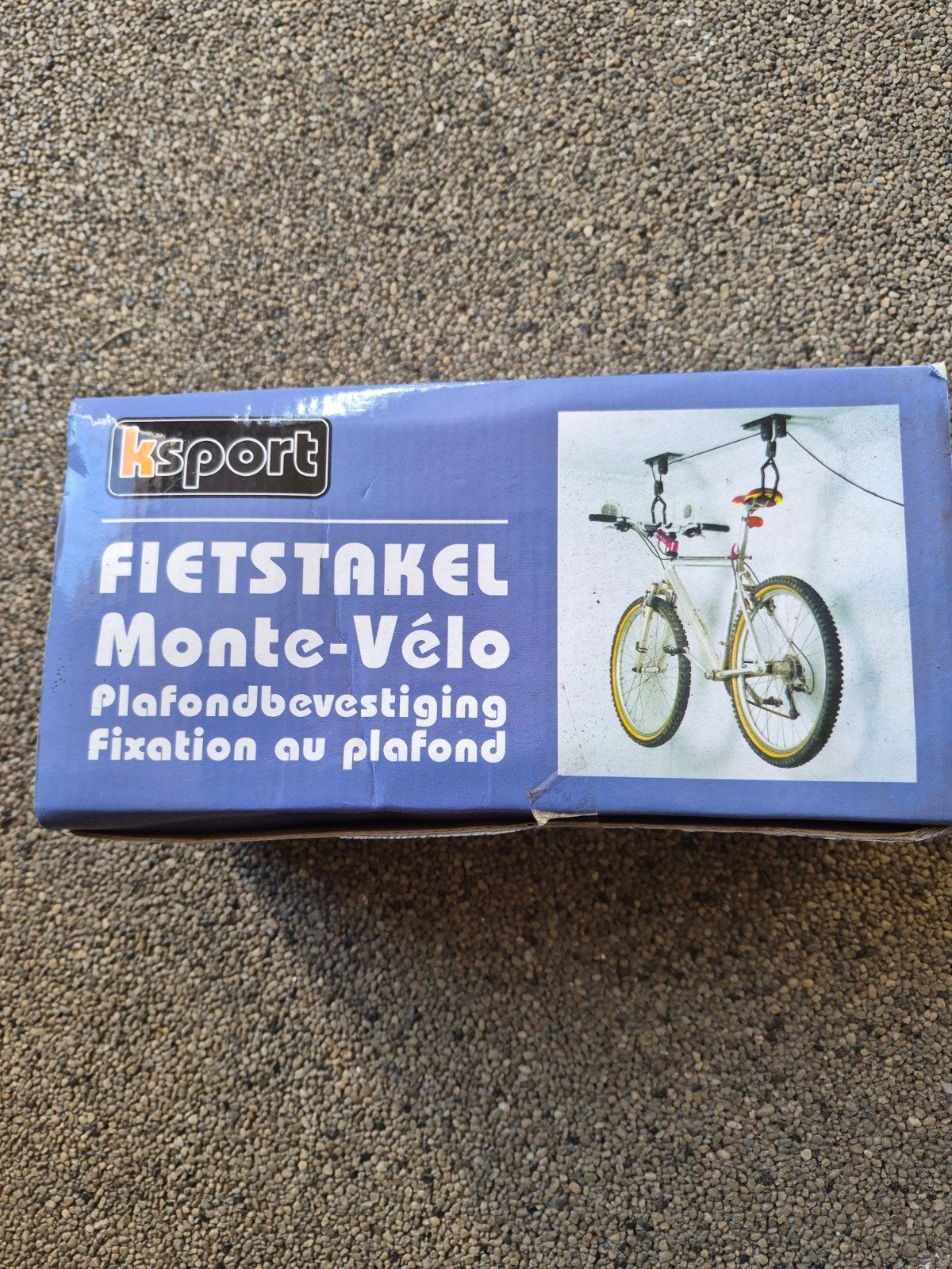 Ksport Fietsstakel Monte-Vélo Plafondbevestiging, Ophalen of Verzenden, Nieuw, Ksport