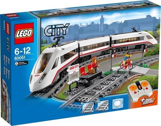 Lego 60051 City Hogesnelheidstrein nieuw sealed, Ophalen, City, Nieuw, Complete set