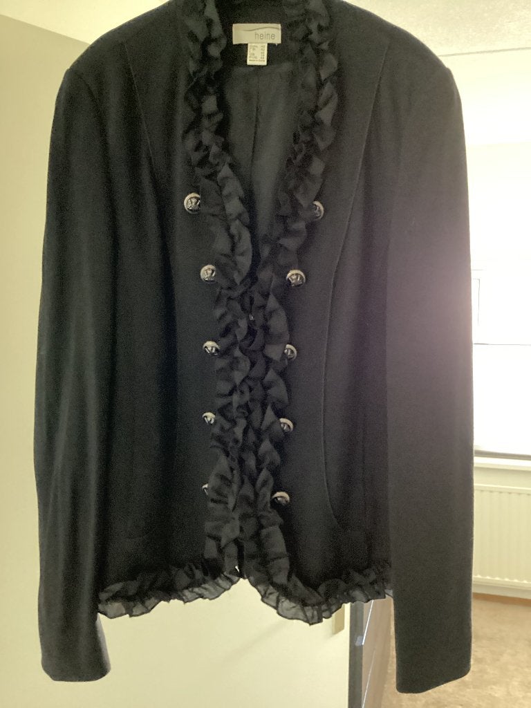 Blazer, Maat 38/40 (M), Verzenden, Zwart, Zo goed als nieuw