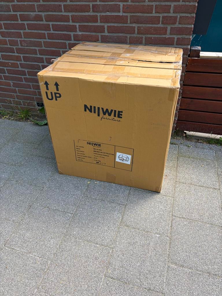Nieuw! Mangohouten Castro Rond Wandrek - Laatste 3 stuks, Ophalen, Nieuw