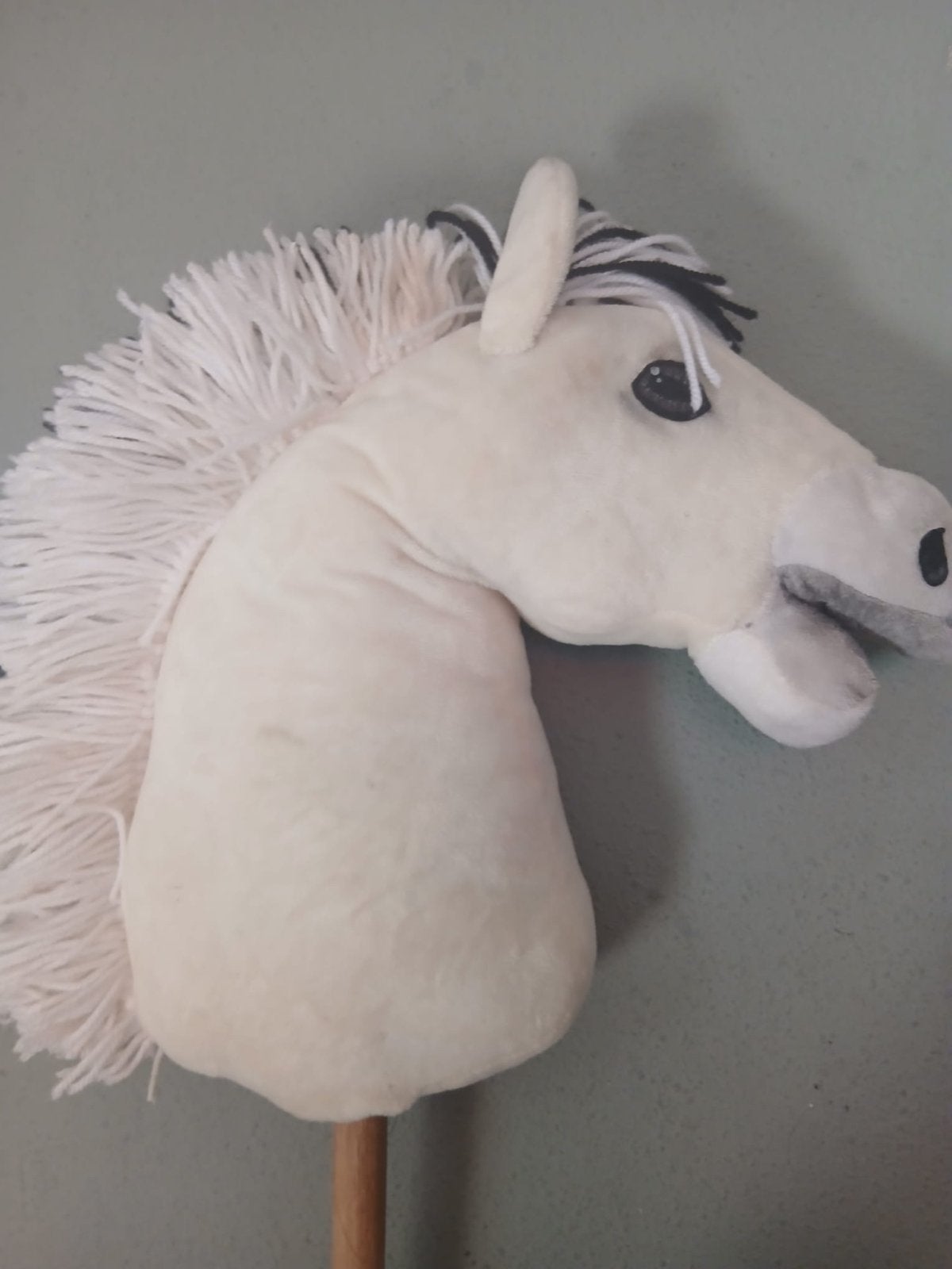 Fjord hobbyhorse - Handgemaakt stokpaard, Ophalen of Verzenden, Zo goed als nieuw, Jongen of Meisje