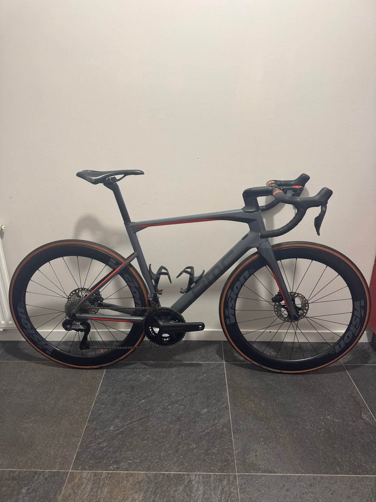 BMC Roadmachine 01 Three maat M 54 Ultegra Di2 12 speed, Overige merken, 28 inch, Carbon, Ophalen of Verzenden