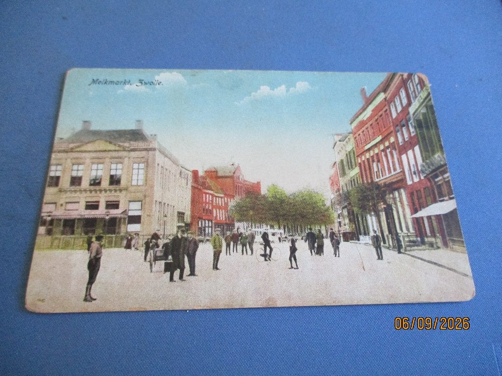 Zwolle, Ophalen of Verzenden, Voor 1920, Ongelopen, Overijssel
