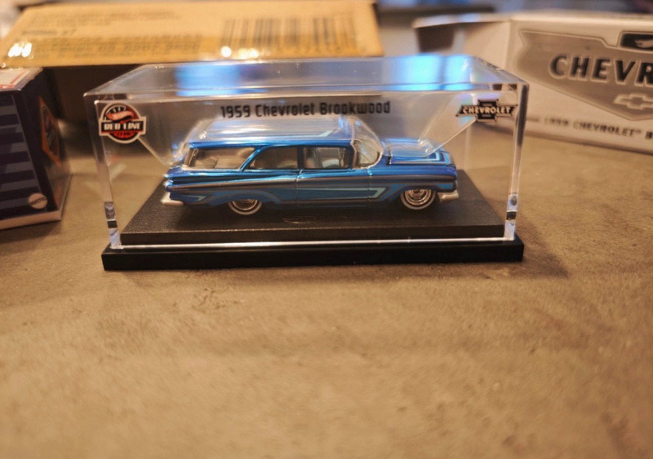 Hot Wheels 1959 Chevrolet Brookwood Red Line Club RLC, Ophalen of Verzenden, Nieuw, Auto