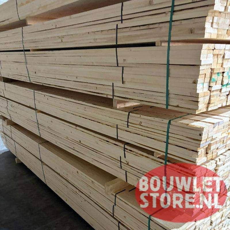 Vuren latten | panlat plafondlat | geschaafd of geegaliseerd, Minder dan 25 mm, Overige typen, Nieuw, Ophalen of Verzenden
