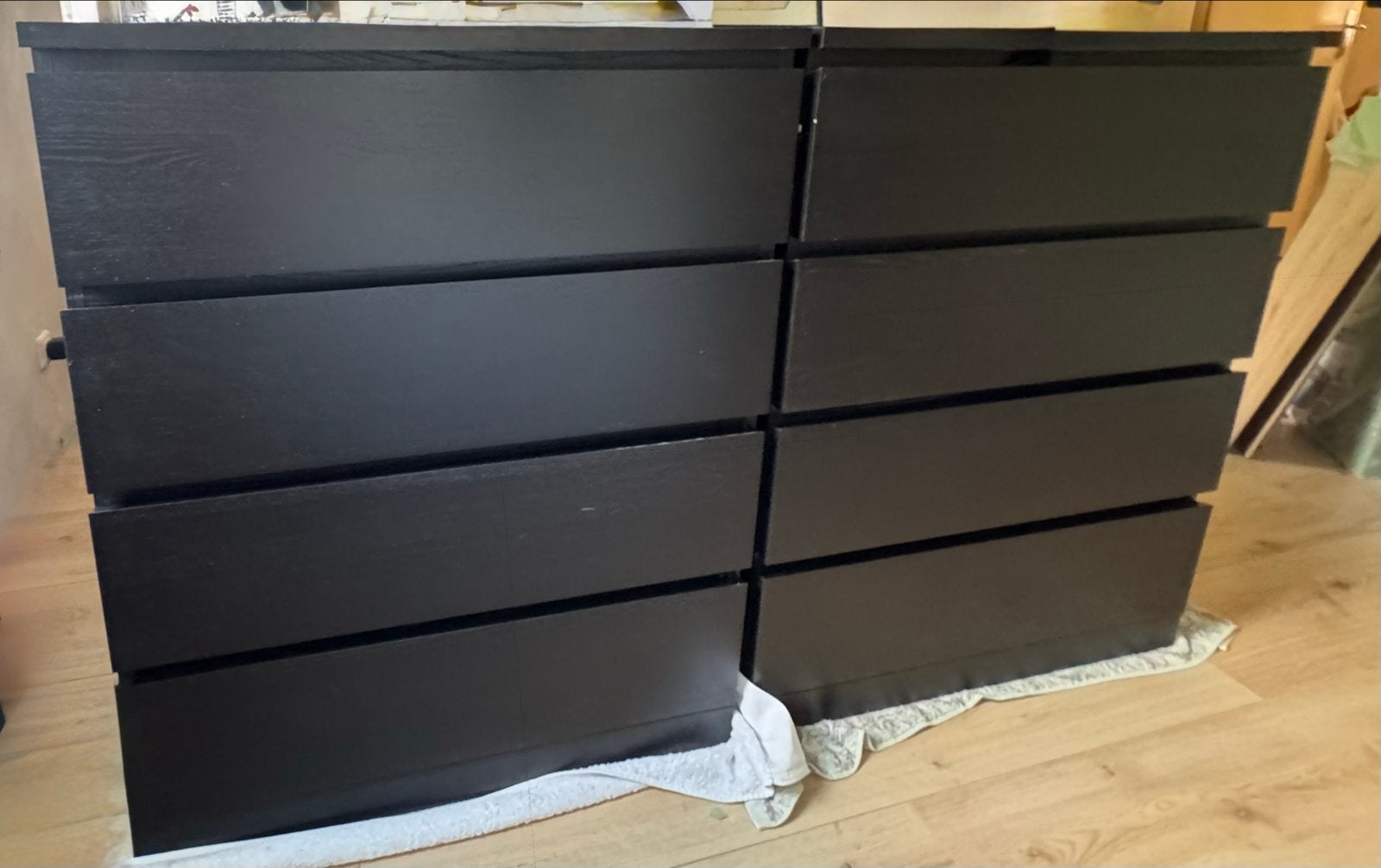 2x IKEA MALM ladekasten 80x100 met 4 laden, Ophalen, Gebruikt, 50 tot 100 cm, 3 of 4 laden