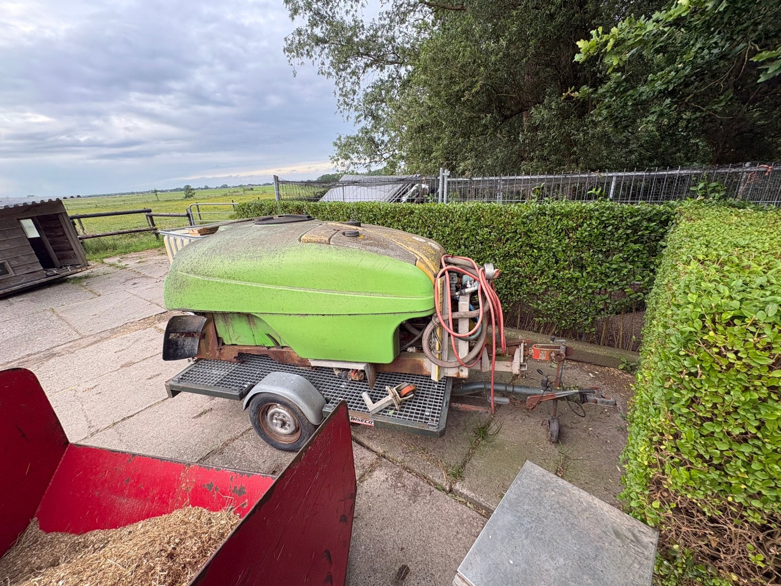 Watertank, 100 liter of meer, Ophalen of Verzenden, Zo goed als nieuw, Transportkar