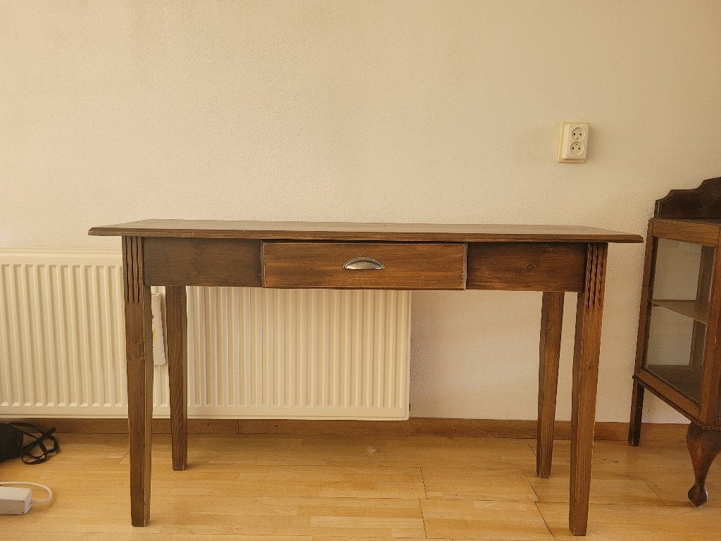 Sidetable, Huis en Inrichting, Tafels | Sidetables, Ophalen, 100 tot 150 cm, Zo goed als nieuw, Grenenhout