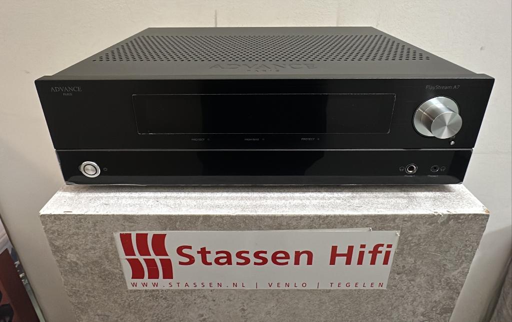 Advance Paris PlayStream A7 webshopretour, Audio, Tv en Foto, Versterkers en Receivers, Zo goed als nieuw, 120 watt of meer, Stereo