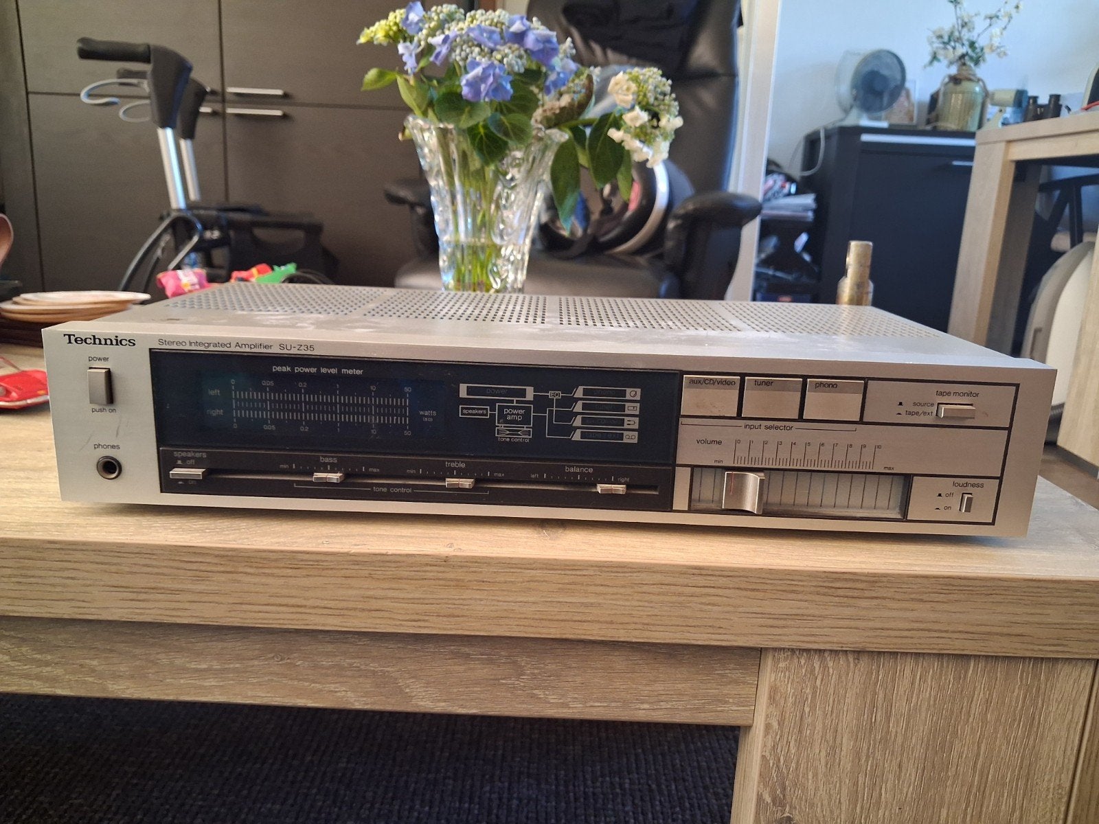 Technics SU-Z35 Stereo Geïntegreerde Versterker, Ophalen of Verzenden