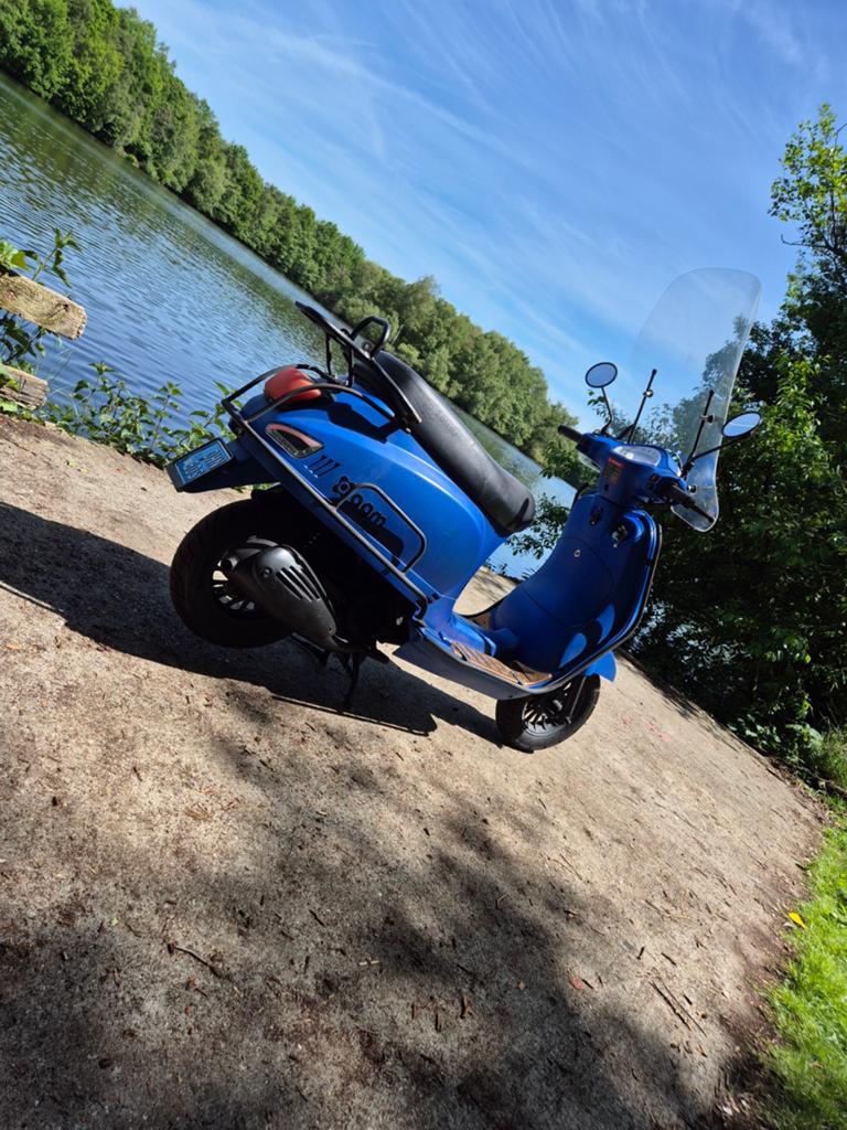 Agm vx50 4 takt.  Met windscherm ☀️, Gebruikt, Benzine, Ophalen, Overige merken