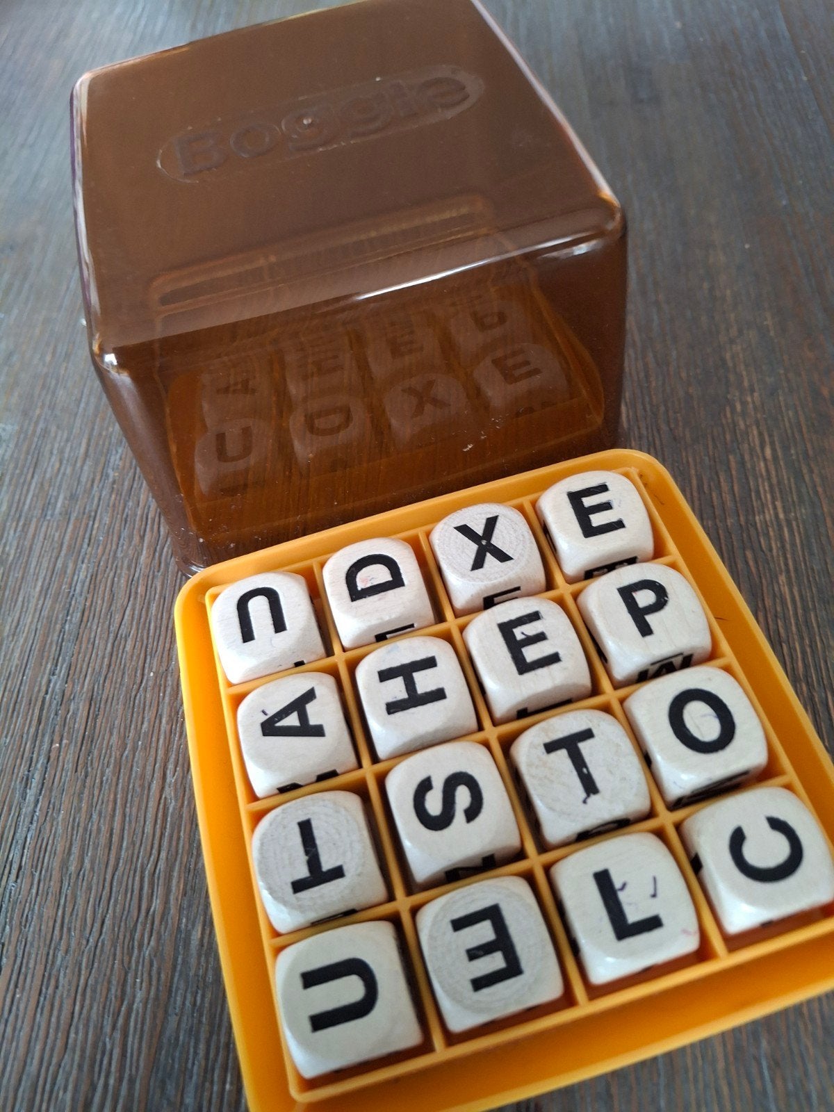 Boggle woordspel van Clipper - Zo goed als nieuw, Vijf spelers of meer, Ophalen of Verzenden, Zo goed als nieuw, Clipper