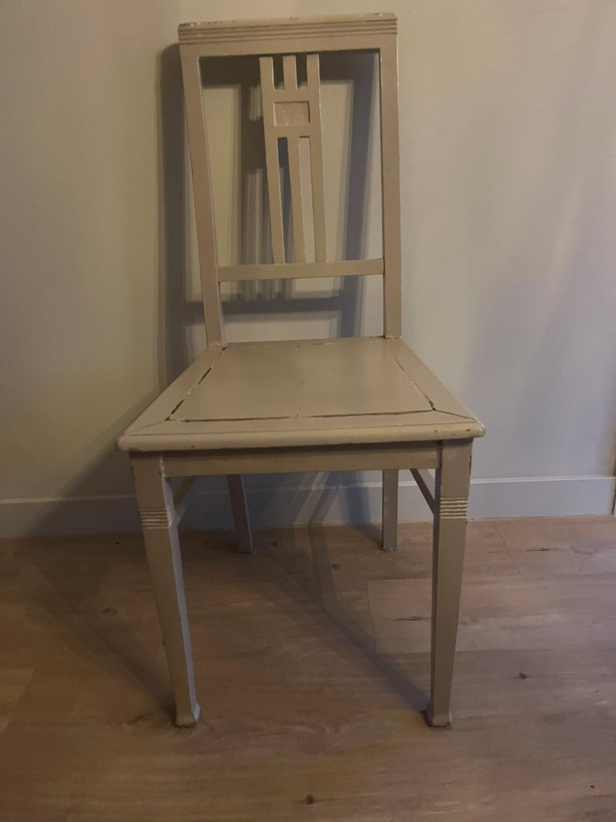Brocante stoel, Ophalen