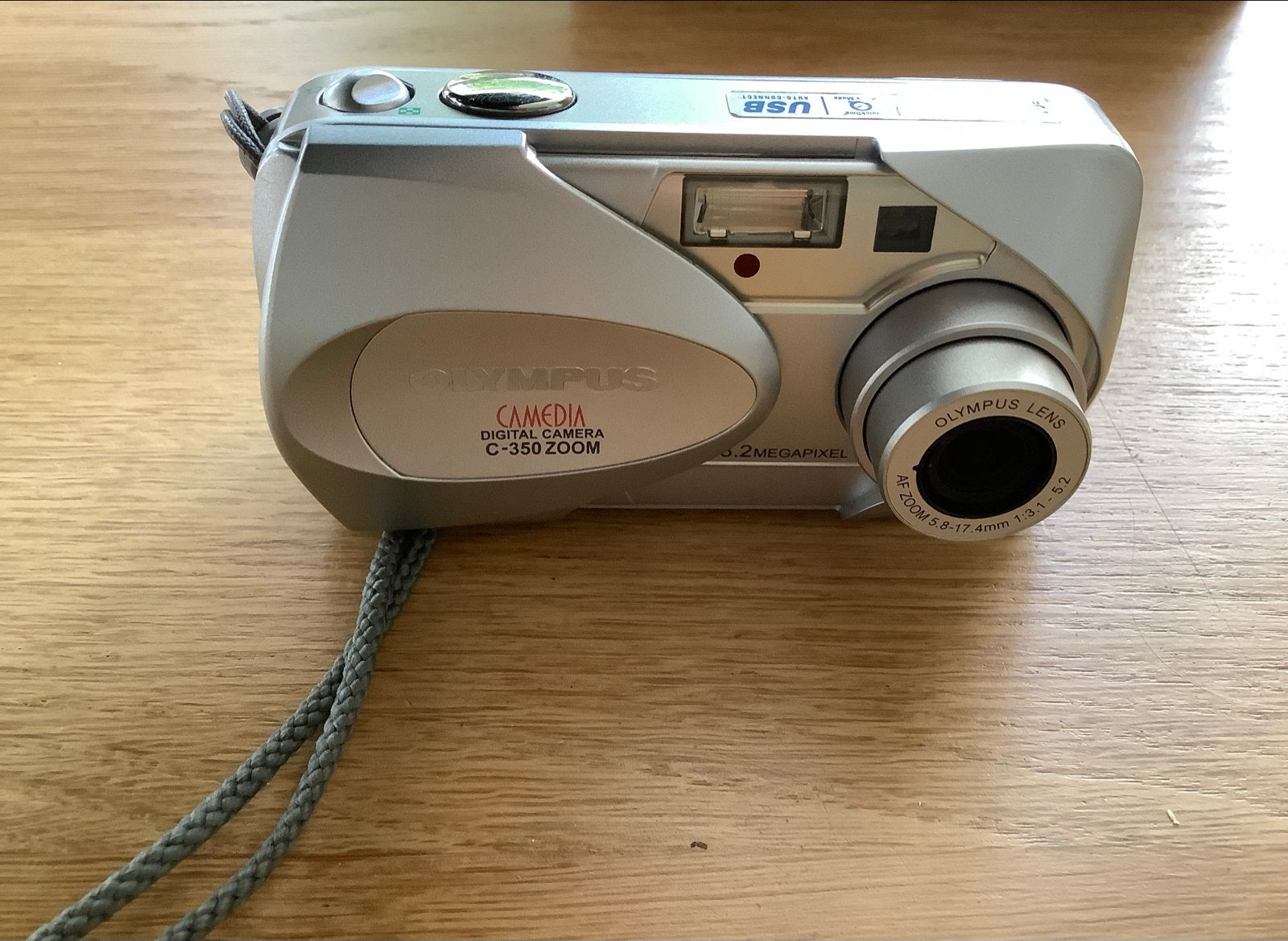 Olympus Camedia C-350 Zoom Digitale Compact Camera, Ophalen of Verzenden, Zo goed als nieuw, Olympus, Minder dan 4 keer