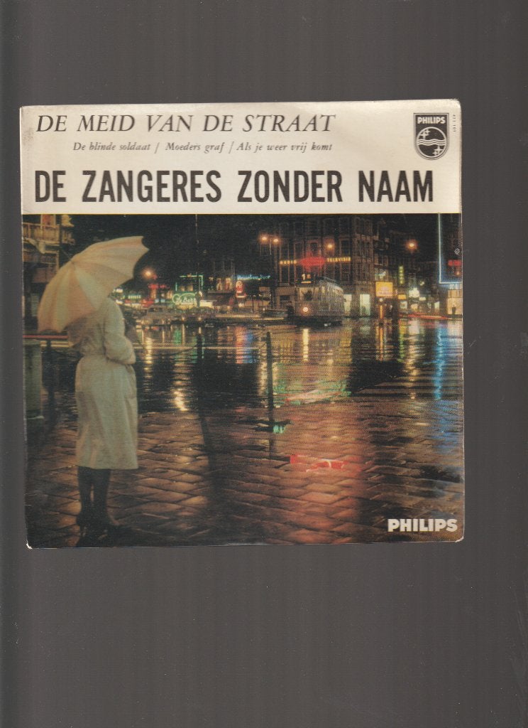 VINYL EP // ZANGERES ZONDER NAAM -- DE MEID VAN DE STRAAT, Verzenden, 7 inch, Fotohoes, EP