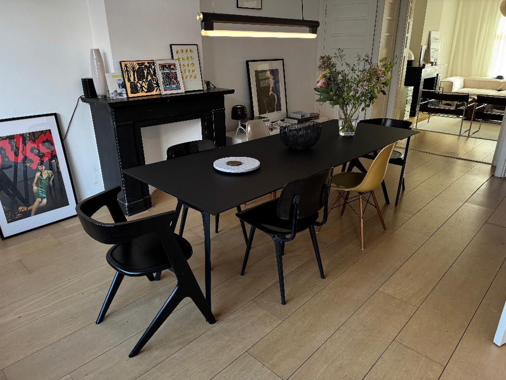 Studio Henk Slim Co Eettafel Rechthoekig, Huis en Inrichting, Ophalen, Overige materialen, Gebruikt, 200 cm of meer