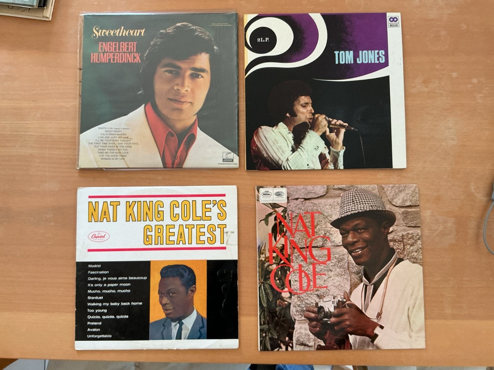 Diverse 12 inch vinylplaten: Engelbert Humperdinck, Tom Jone, LP, Gebruikt, Pop, Ophalen of Verzenden
