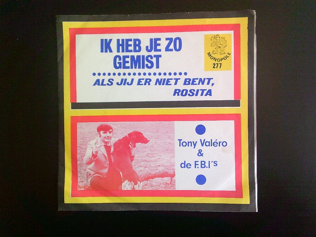 Tony Valéro & de F.B.I.'s - Ik Heb Je Zo Gemist, 7 inch, Ophalen of Verzenden, Zo goed als nieuw, Levenslied of Smartlap