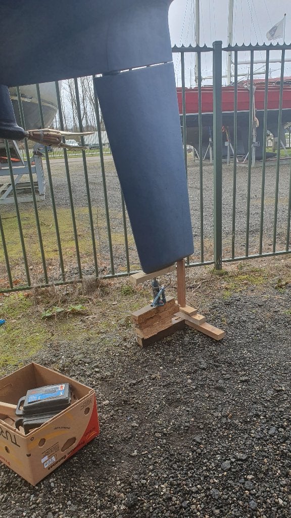 TE KOOP GEVRAAGD: goede klapschroef, Ophalen of Verzenden, Gebruikt, Motor en Techniek, Zeilboot