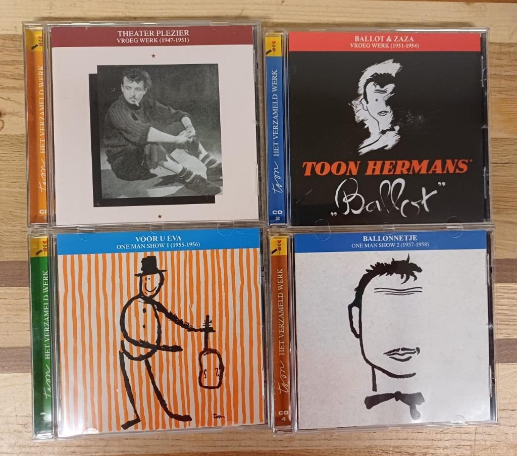 Toon Hermans - Het Verzameld Werk - Boxset, Ophalen of Verzenden, Zo goed als nieuw, Boxset