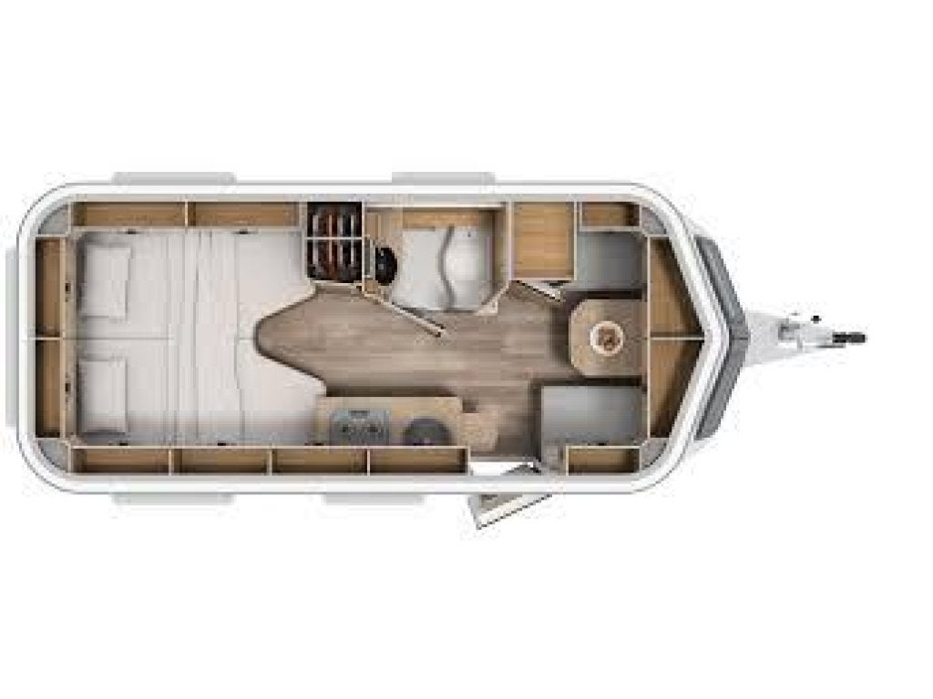 Eriba Touring Urban 642 Mover | Luifel | F.drager, Bedrijf, Treinzit, Schokbreker, 5 tot 6 meter